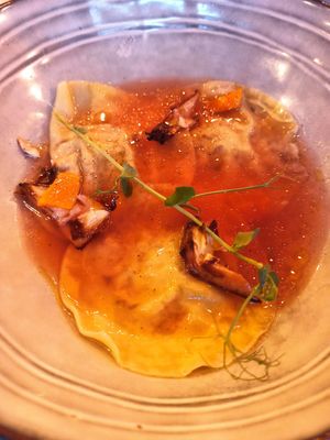 Ravioles carciofi 12€ at Bloomy in Toulouse