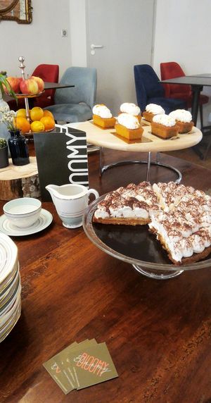 Gluten free Banoffee & Carrot Cake  at Bloomy in Toulouse