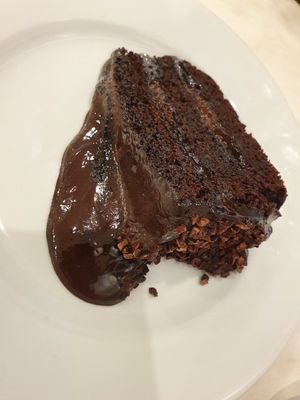 Chocolate fudge cake. at Inspiration in Driffield