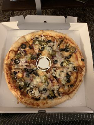 vegan hot❤️  at Cardiff Pizza Company in Cardiff