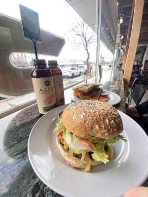  #Veganuary at Ginger's Garden Cafe in Springville