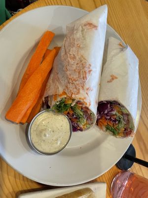   at Ginger's Garden Cafe in Springville