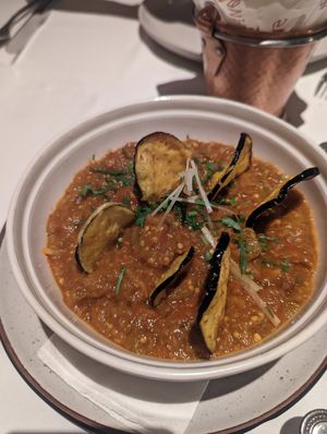 Eggplant at Indus in Bangkok