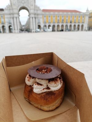 Tiramisu at Scoop 'n Dough in Lisbon