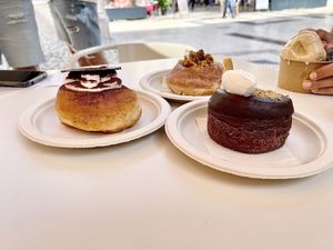 Vegan 🍩  at Scoop 'n Dough in Lisbon