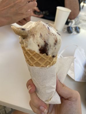 Cookie & brownie  at Scoop 'n Dough in Lisbon