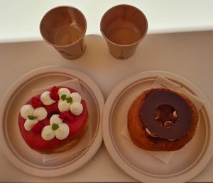 Raspberry Vanilla and Tiramisu at Scoop 'n Dough in Lisbon