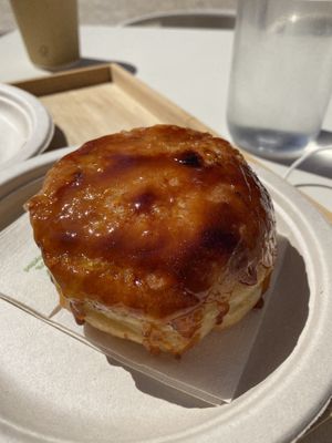 Creme brûlée  at Scoop 'n Dough in Lisbon