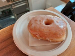 Normal donut at Scoop 'n Dough in Lisbon