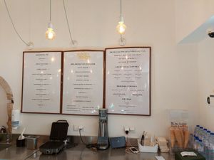 Menu at Scoop 'n Dough in Lisbon