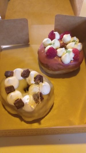 Donuts at Scoop 'n Dough in Lisbon