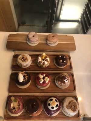 Amazing donuts   at Scoop 'n Dough in Lisbon
