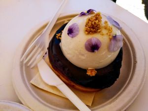 Panacota, my favorite at Scoop 'n Dough in Lisbon