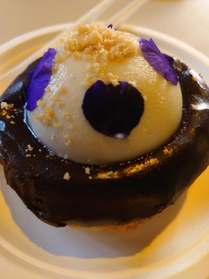 Pannacotta at Scoop 'n Dough in Lisbon