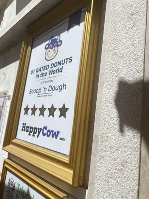 Award winning!  at Scoop 'n Dough in Lisbon