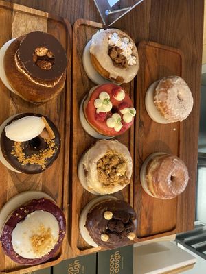 All vegan!  at Scoop 'n Dough in Lisbon