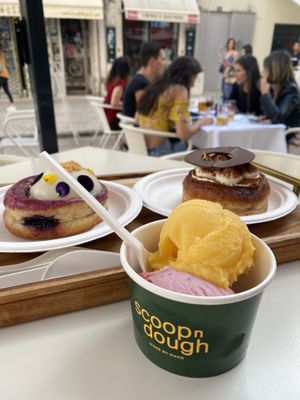   at Scoop 'n Dough in Lisbon