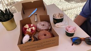   at Scoop 'n Dough in Lisbon