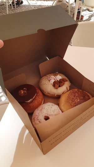Doughnuts at Scoop 'n Dough in Lisbon