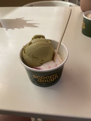   at Scoop 'n Dough in Lisbon