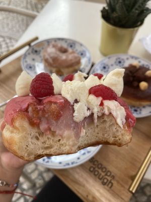 Raspberry   at Scoop 'n Dough in Lisbon
