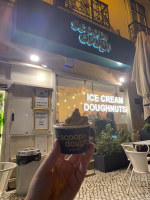   at Scoop 'n Dough in Lisbon