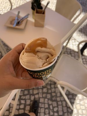 Salted caramel  at Scoop 'n Dough in Lisbon