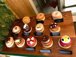 Doughnuts  at Scoop 'n Dough in Lisbon