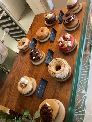 Donuts  at Scoop 'n Dough in Lisbon