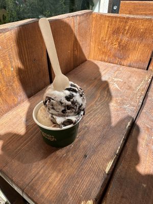 Ice cream.  at Scoop 'n Dough in Lisbon