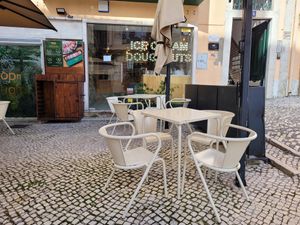 Außenbereich at Scoop 'n Dough in Lisbon