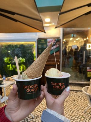   at Scoop 'n Dough in Lisbon