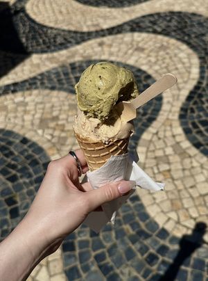   at Scoop 'n Dough in Lisbon