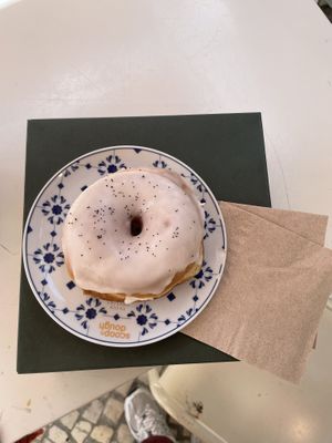 Lemon poppy seed  at Scoop 'n Dough in Lisbon
