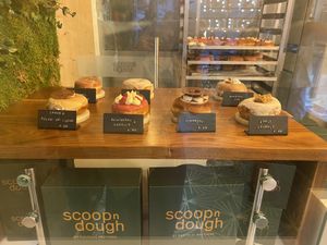   at Scoop 'n Dough in Lisbon