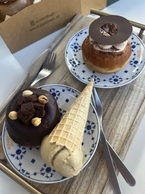   at Scoop 'n Dough in Lisbon