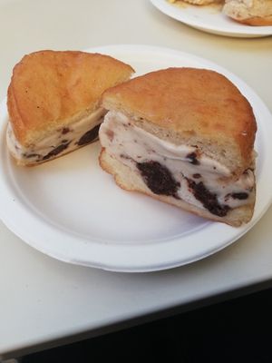 The sandwich at Scoop 'n Dough in Lisbon