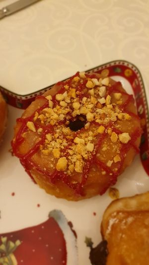 Strawberry and peanut butter at Scoop 'n Dough in Lisbon
