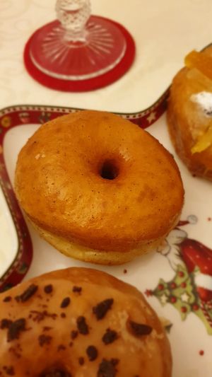 Classic donut at Scoop 'n Dough in Lisbon