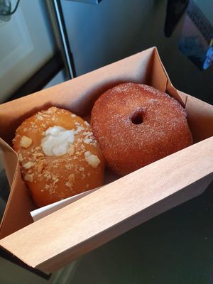 Doughnut overdose at Scoop 'n Dough in Lisbon