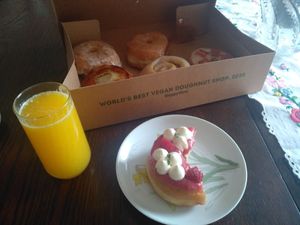 Take away 💚 at Scoop 'n Dough in Lisbon