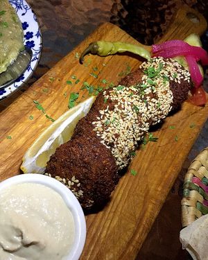 Falafel with Tahini sauce at The Marrakech in Paphos