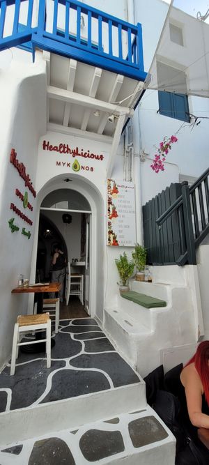  at Healthylicious in Mykonos