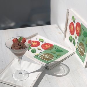 No sugar desserts - just love them!  at Healthylicious in Mykonos