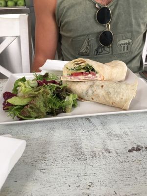 Wrap at Healthylicious in Mykonos