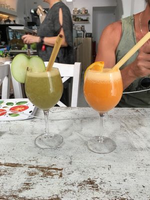 Yummmmmm at Healthylicious in Mykonos