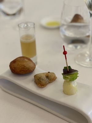Menú degustación  at Nerua Guggenheim in Bilbao