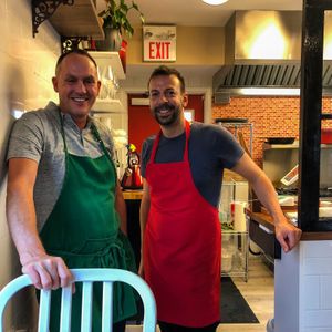 We welcome you to ivanopoblano ☺️🌞🫶🌿    

Christopher & Ivano  at IVANOPOBLANO in London