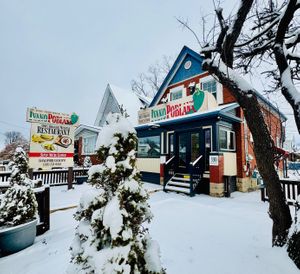 New covered and heated porch seating area.  at IVANOPOBLANO in London