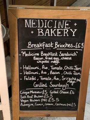 Chalkboard 2 upstairs at Medicine in Birmingham